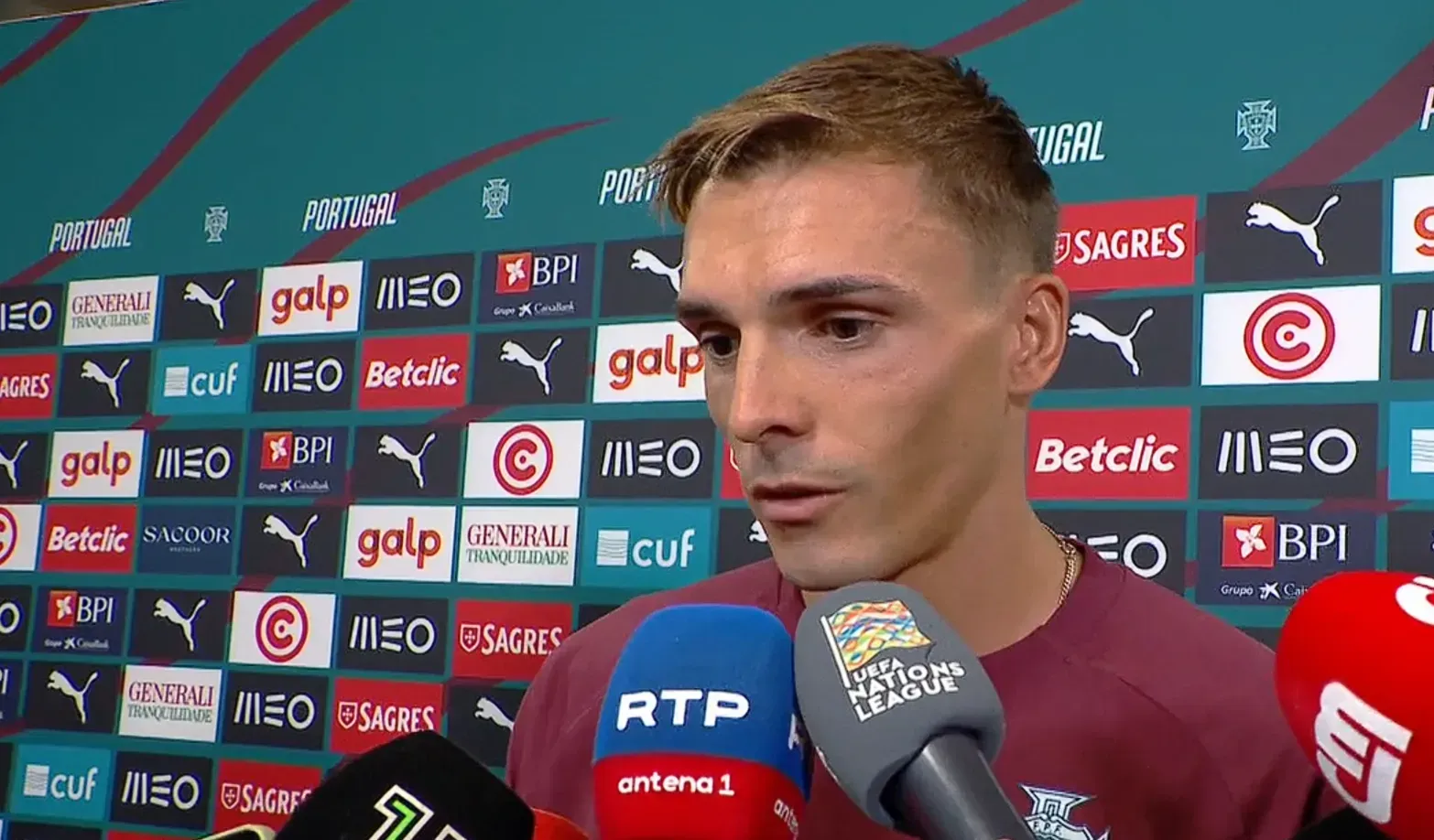João Palhinha: "Sporting? Fiquei no pior momento"